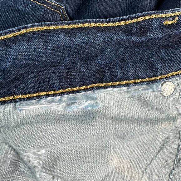 Levi's 721 HIGH RISE SKINNY Womens Size 29 Blue Jeans Denim Pants 27x28 - Picture 9 of 9